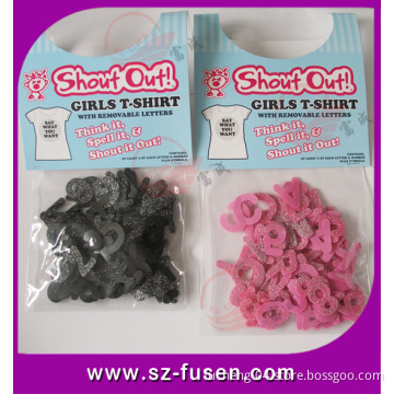 Dyeing Cut Beautiful Velcro Alphabet